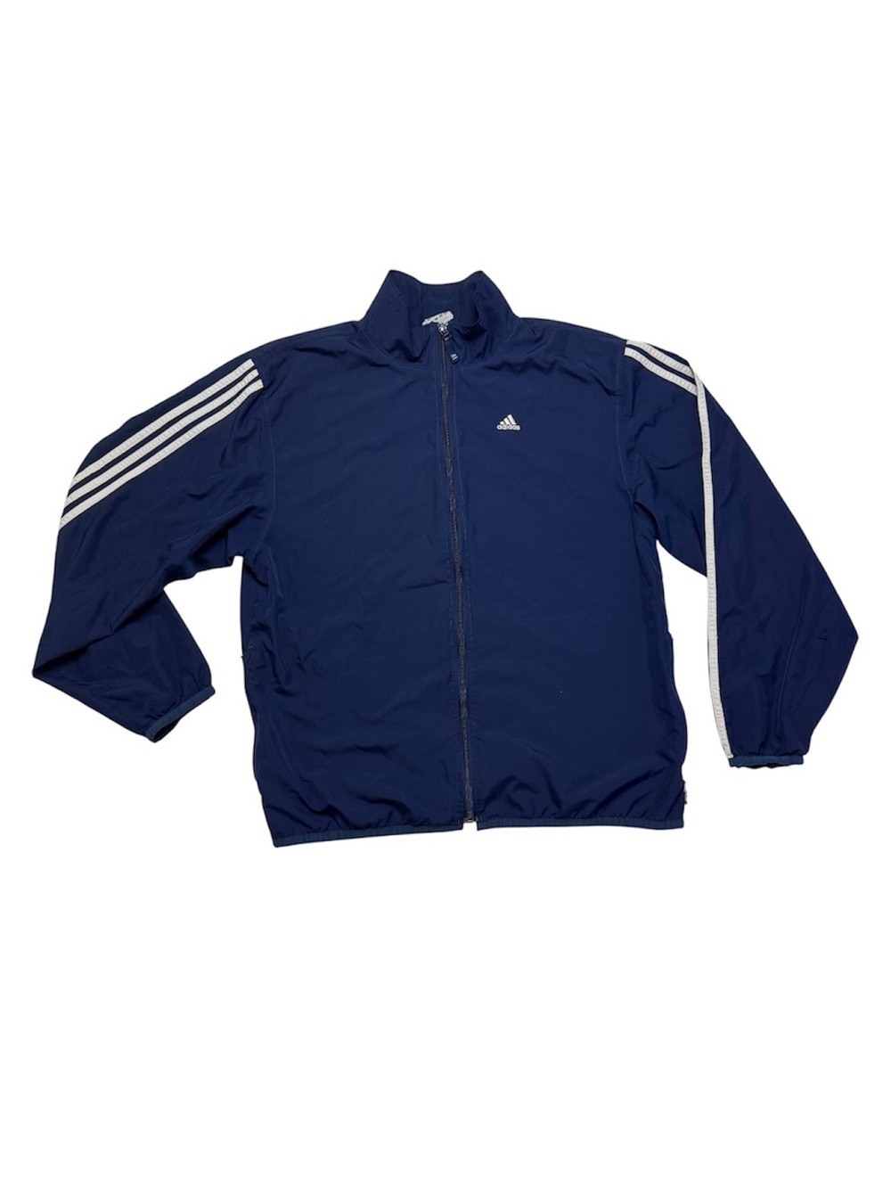 Adidas Jacket  (Y2K era) ClimaProof / Essentials windbreaker track jacket